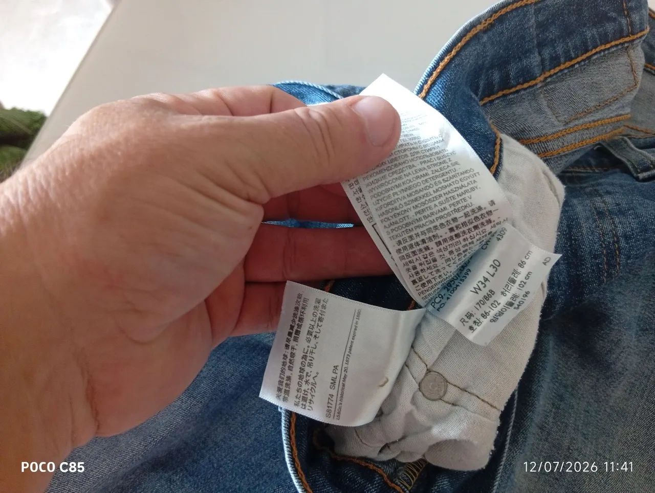 Calça jeans Levi's  - Foto 5