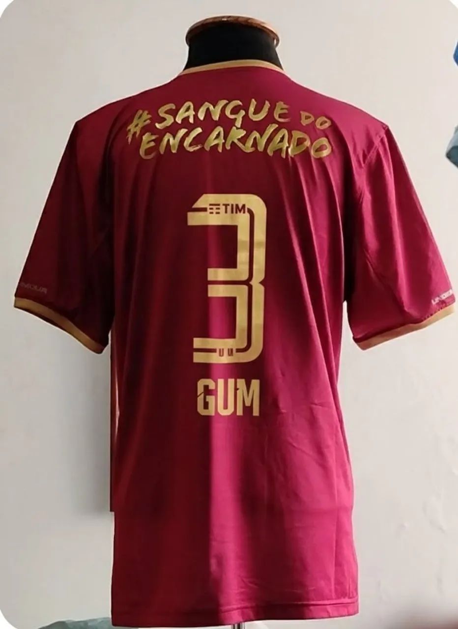 Camisa Fluminense Under Armour Grená 2017 jogador  - Foto 5