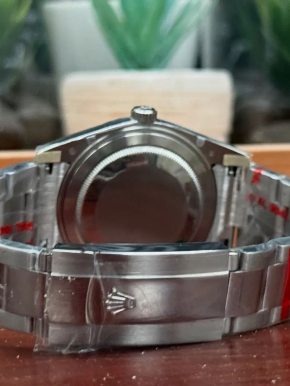 Relógio ROLEX DATEJUST AUTOMÁTICO MOSTRADOR BRANCO 41MM - Foto 4