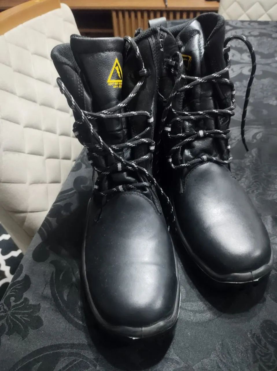 Bota coturno de segurança EPI nunca usada - Foto 2