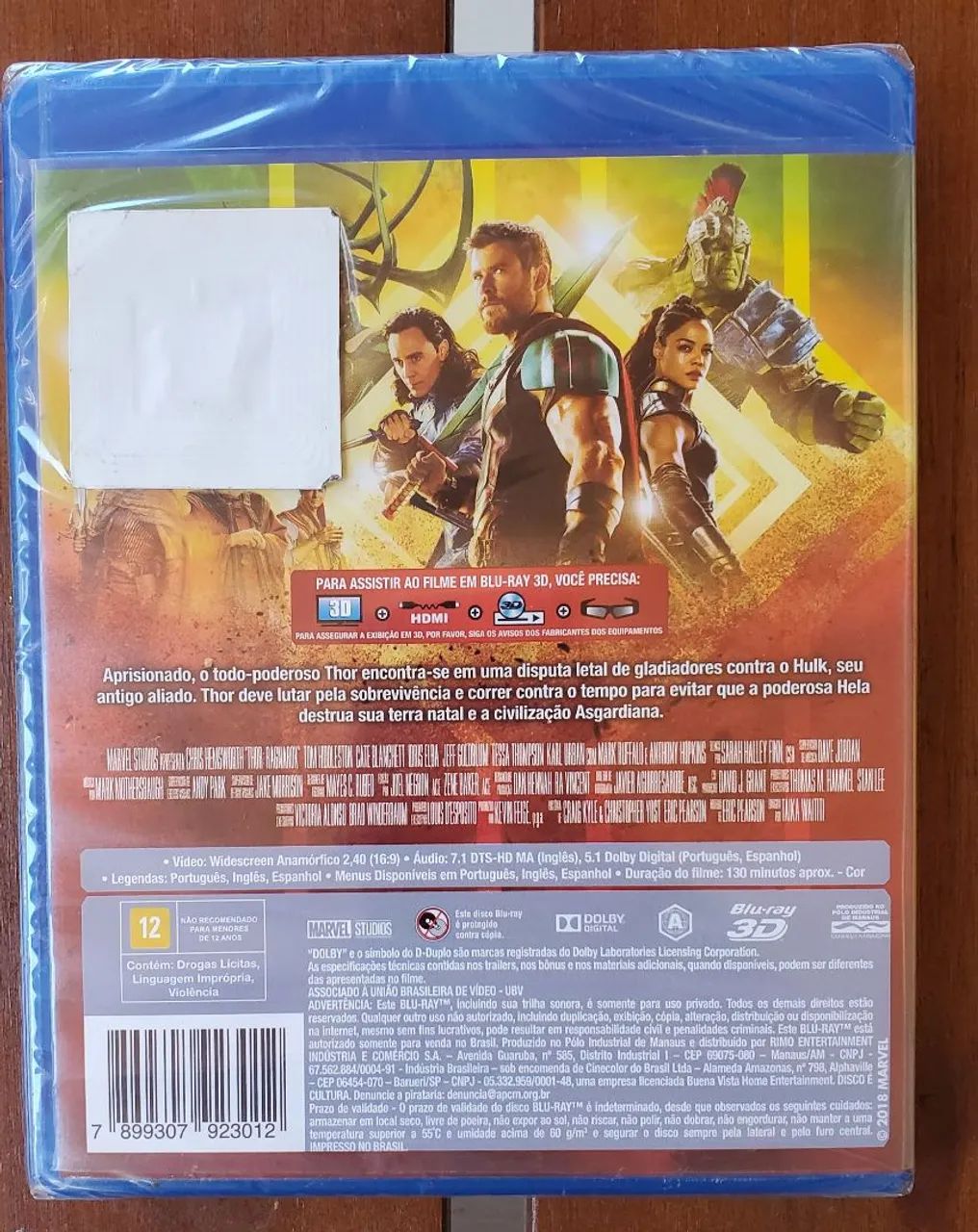 Bluray 3D do Filme Thor Ragnarok  - Foto 2