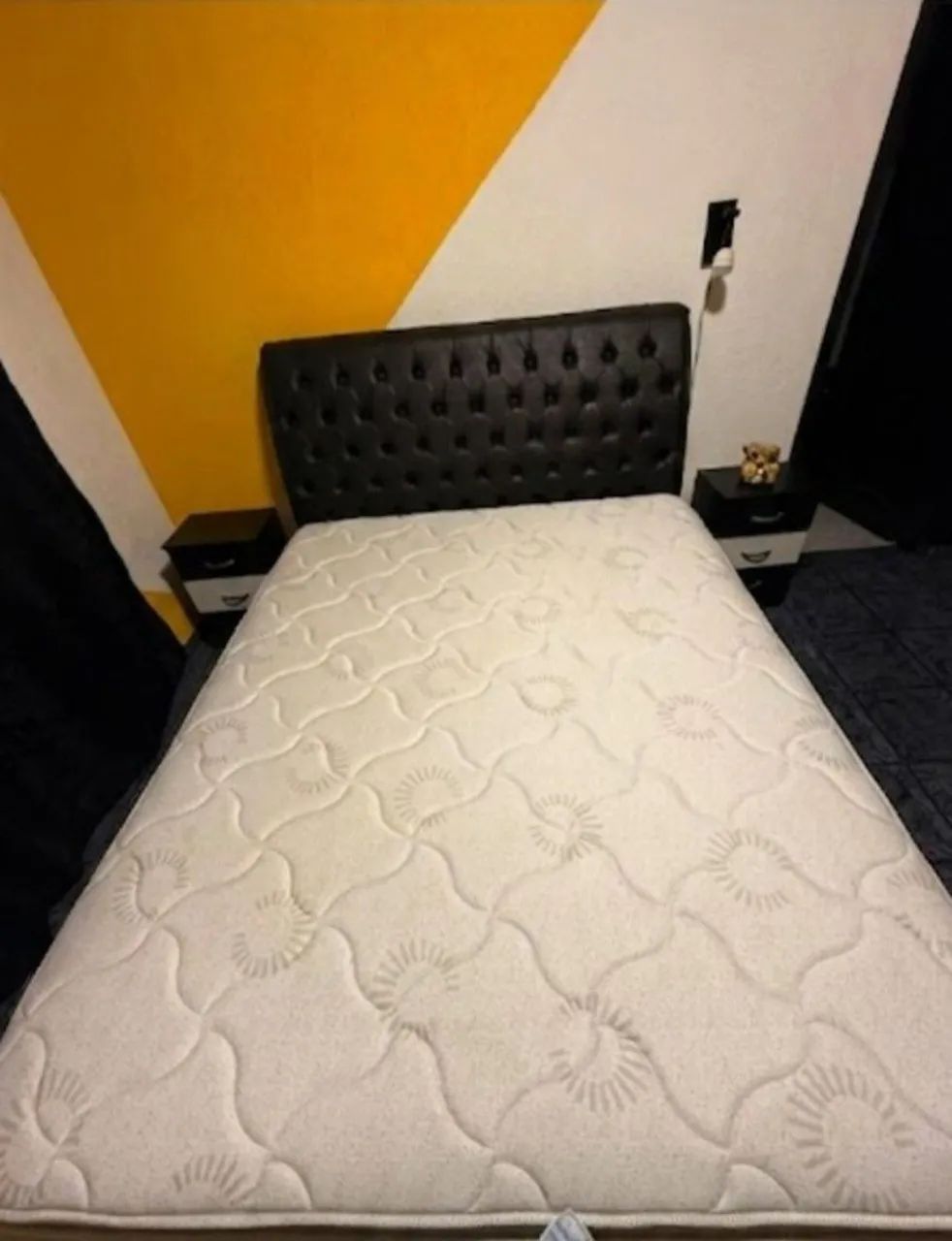 Cama king size em ótimo estado  - Foto 4