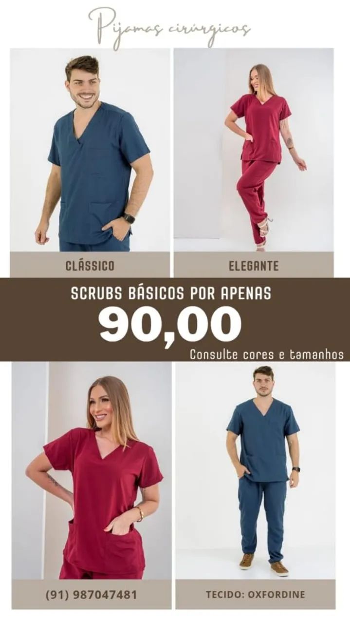 SCRUBS BÁSICOS/PIJAMAS CIRÚRGICOS 