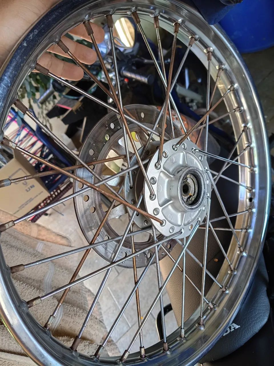 Roda de Titan com disco 200$ - Foto 2