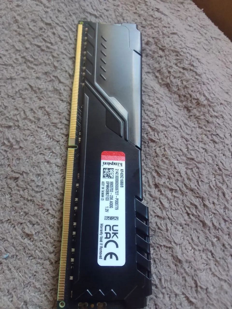 DDR4 8G KINGSTON FURY BEAST 2666mhz - Memória RAM - Jacarecica