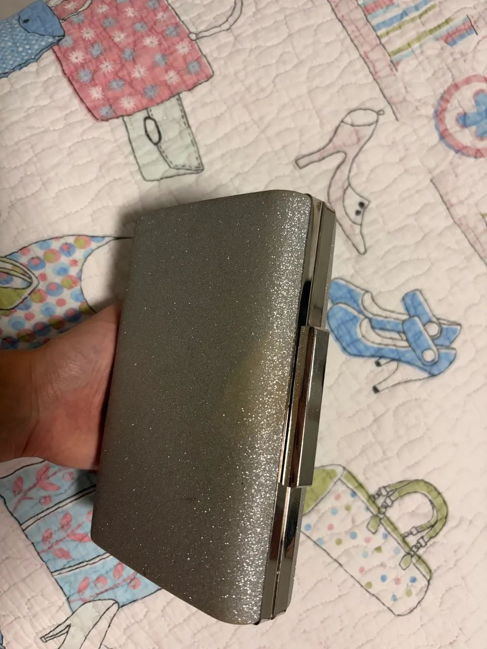 Clutch prata - Foto 5