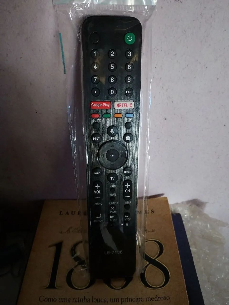 Controle Remoto para TV - Sony LED Com Google Play/Netflix  - Foto 4