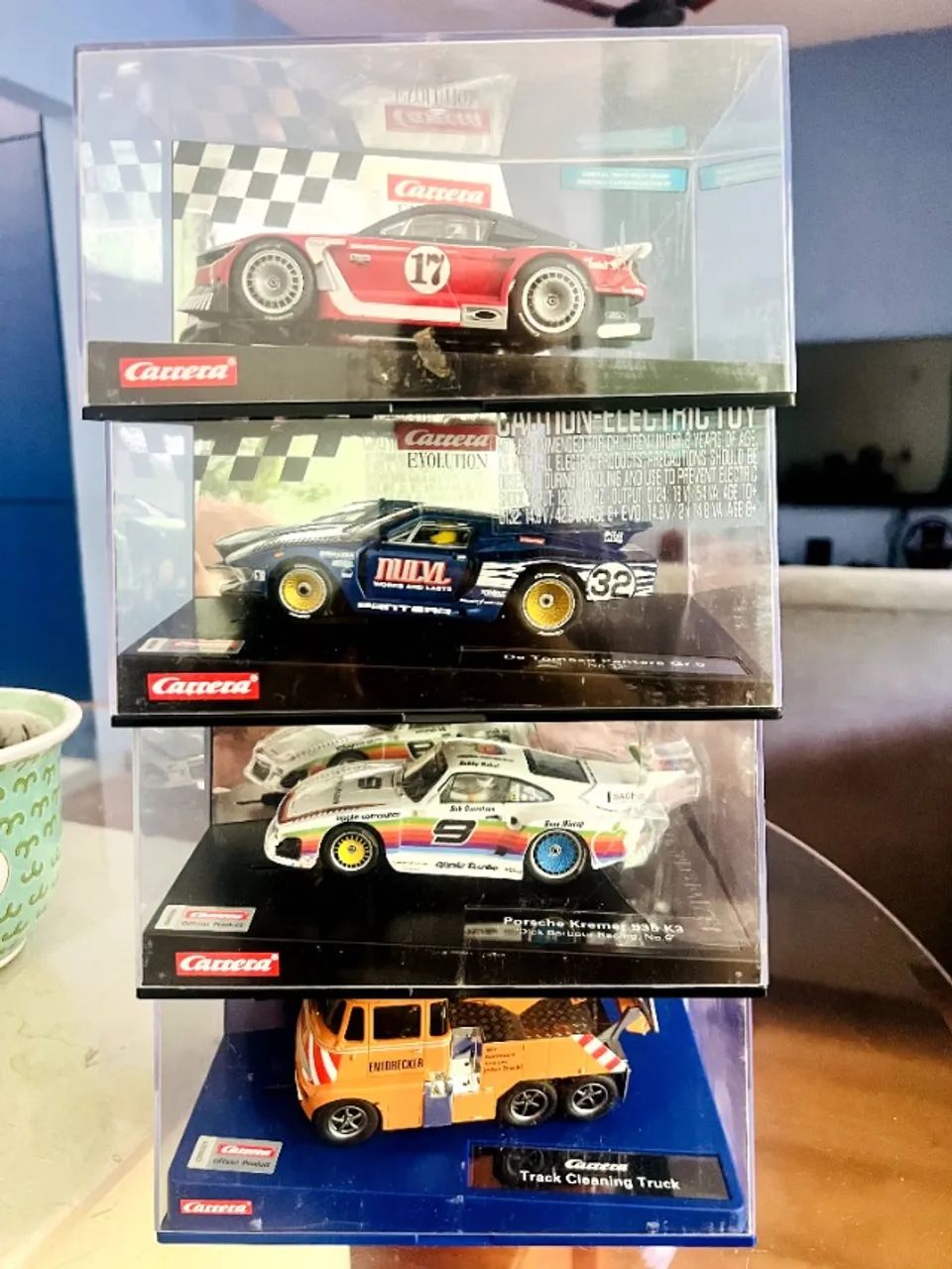  Scalextric Ford Thunderbird 'Allama' 1:32 Carrera Evolution Elétrico Exclusivo - Foto 5