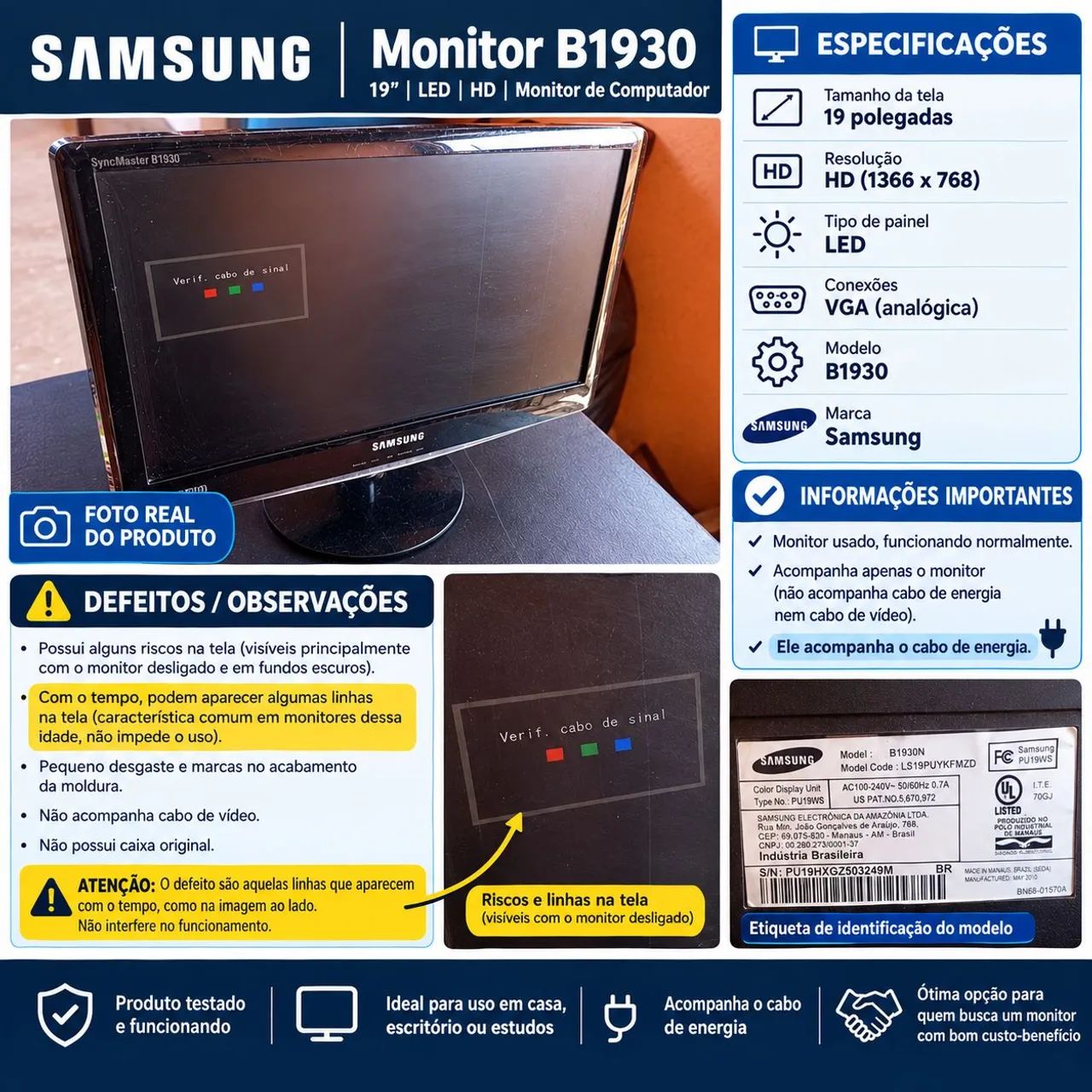 Monitor Samsung  - Foto 2