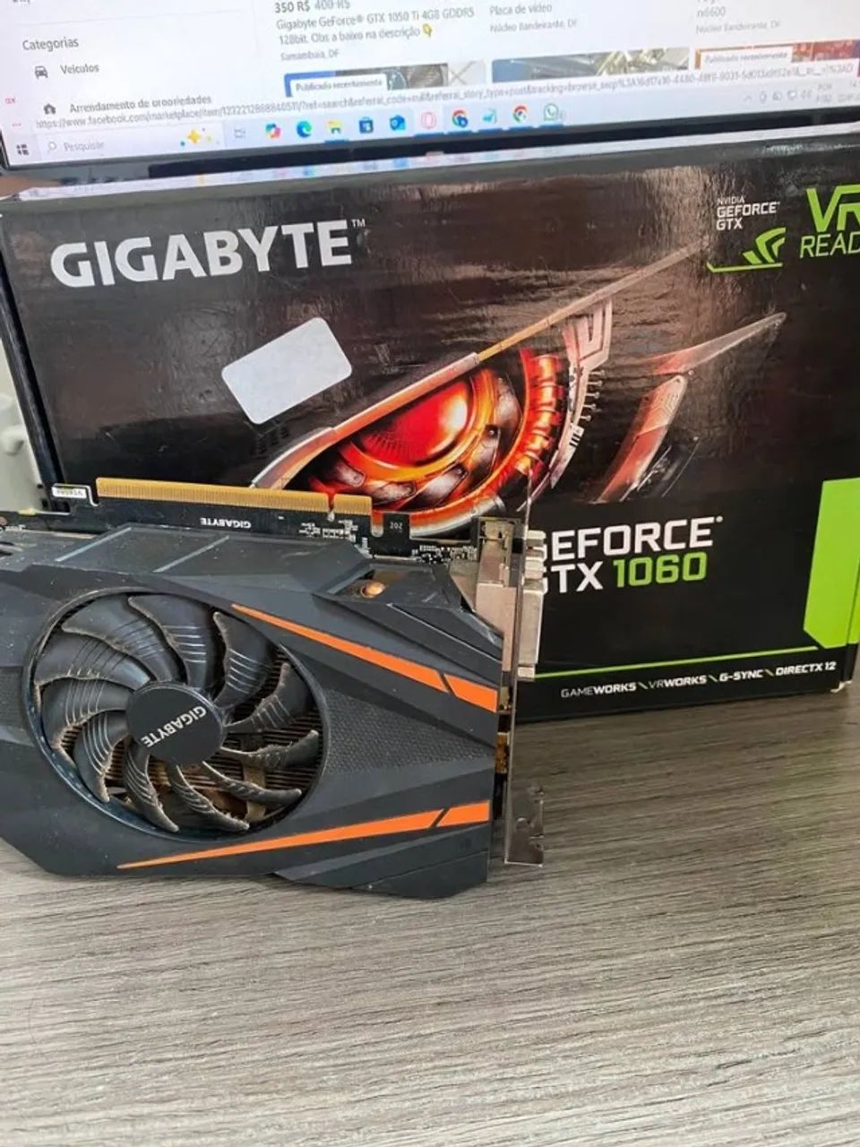 Gtx 1060 com defeito - Foto 2