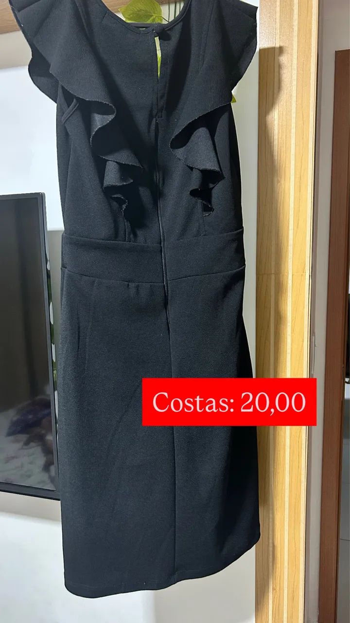 Vestido preto social - Foto 2