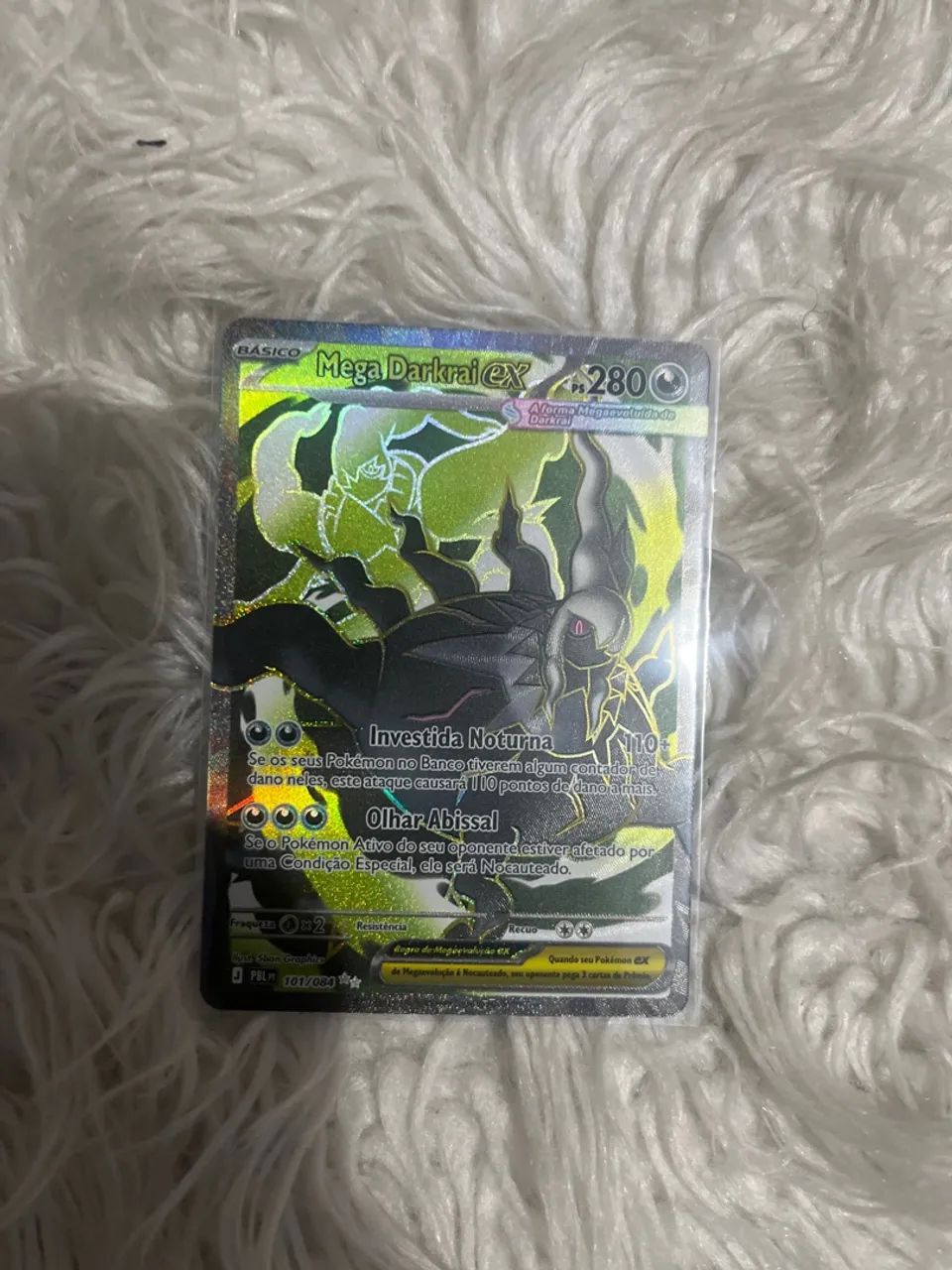 Carta Pokémon Mega Darkrai EX 101/084