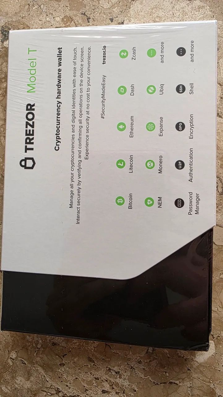 Trezor Model T - Nova, Lacrada e Nunca Utilizada - Foto 3