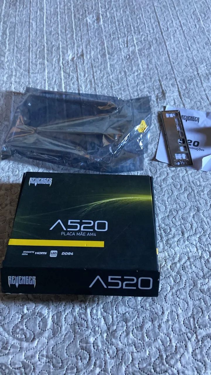 Placa mãe a520 revenger ddr4