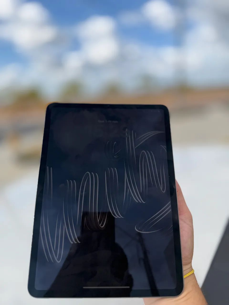 IPad Pro 11 M1 (Apple Pencil + Teclado apple Grátis) Pra vender logo  - Foto 5