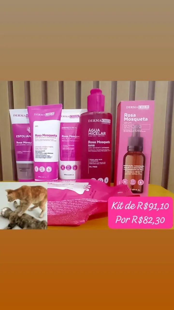 Kit rosa mosqueta