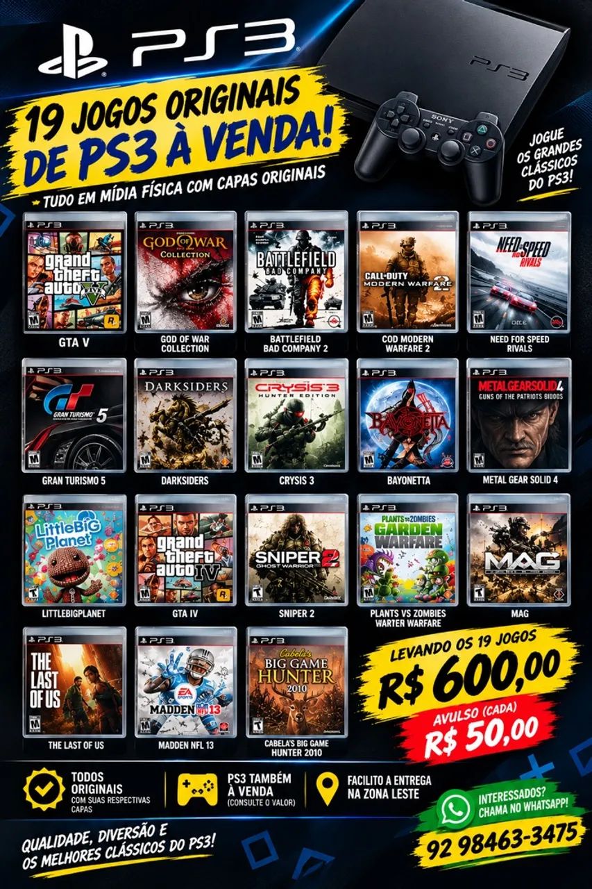 Jogos PS3
