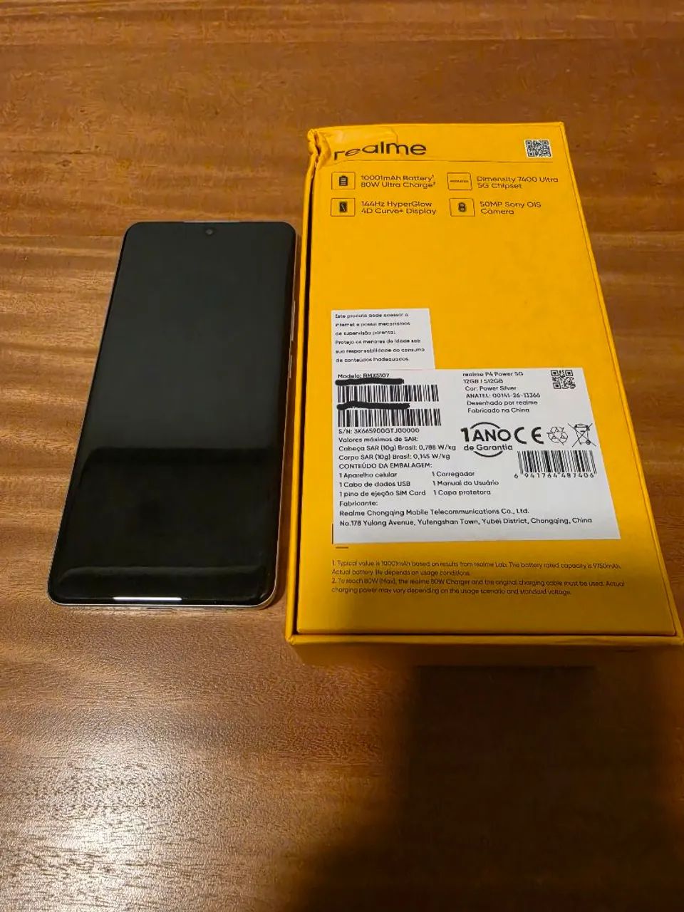 Smartphone Realme P4 Power 5G 12/512GB - Foto 4