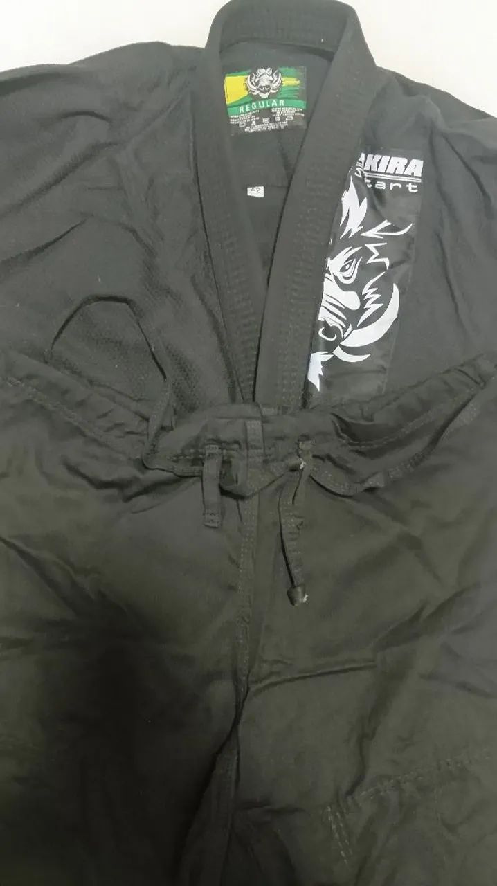 Kimono jiujutsu A2 Preto - Foto 3