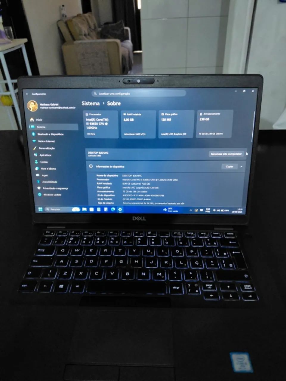 Notebook Dell Latitude 5400 | Excelente estado - Foto 2