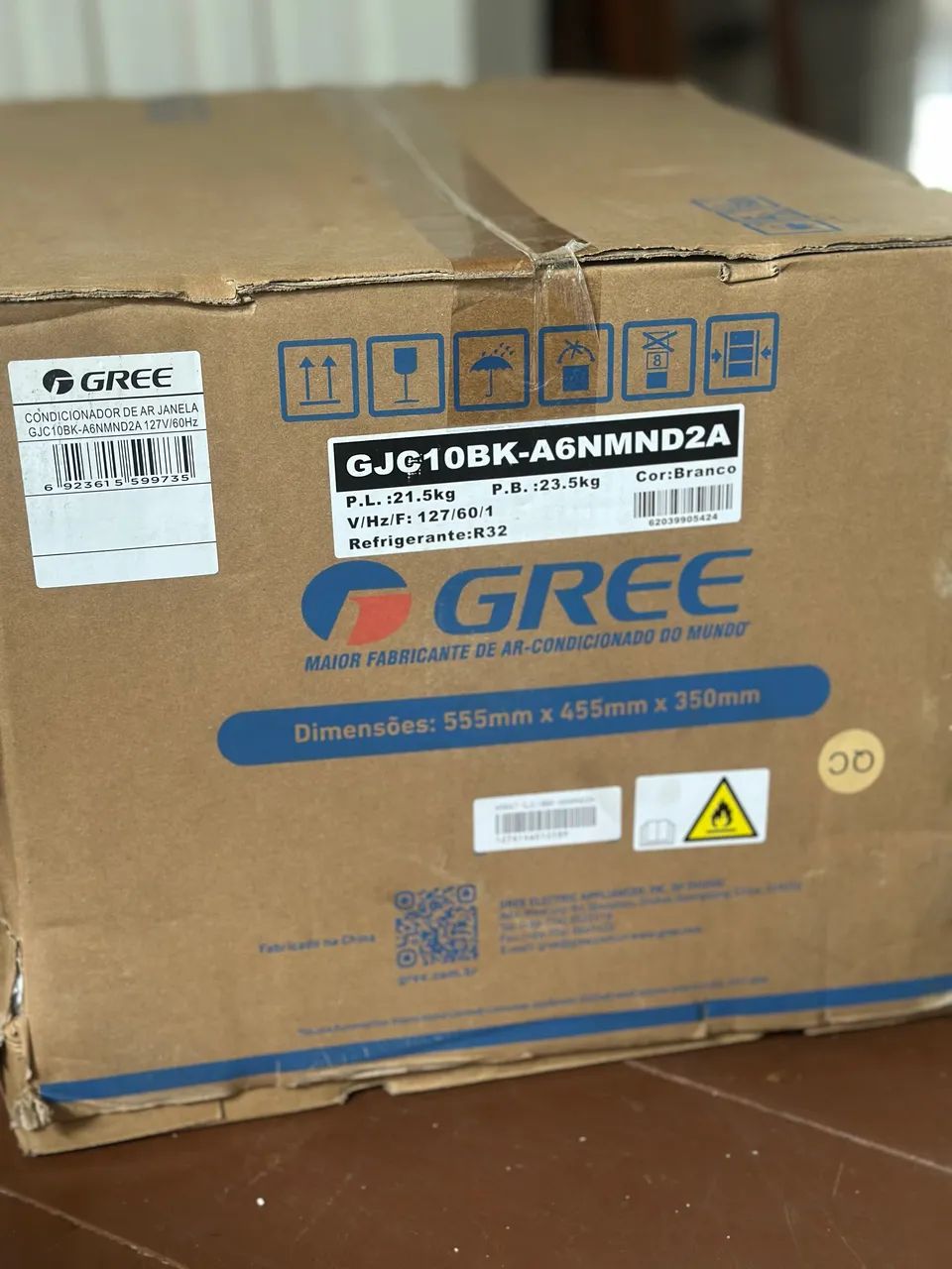 Ar-condicionado Janela LACRADO 10000 BTUs Frio 127V Gree  - Foto 4