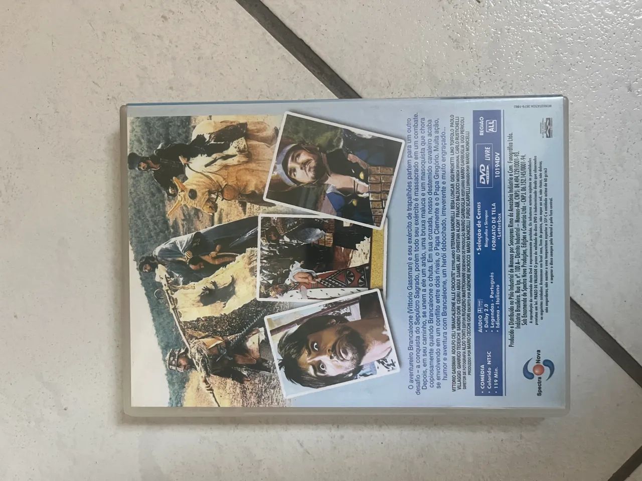 DVD BRANCALEONE NAS CRUZADAS - Foto 2