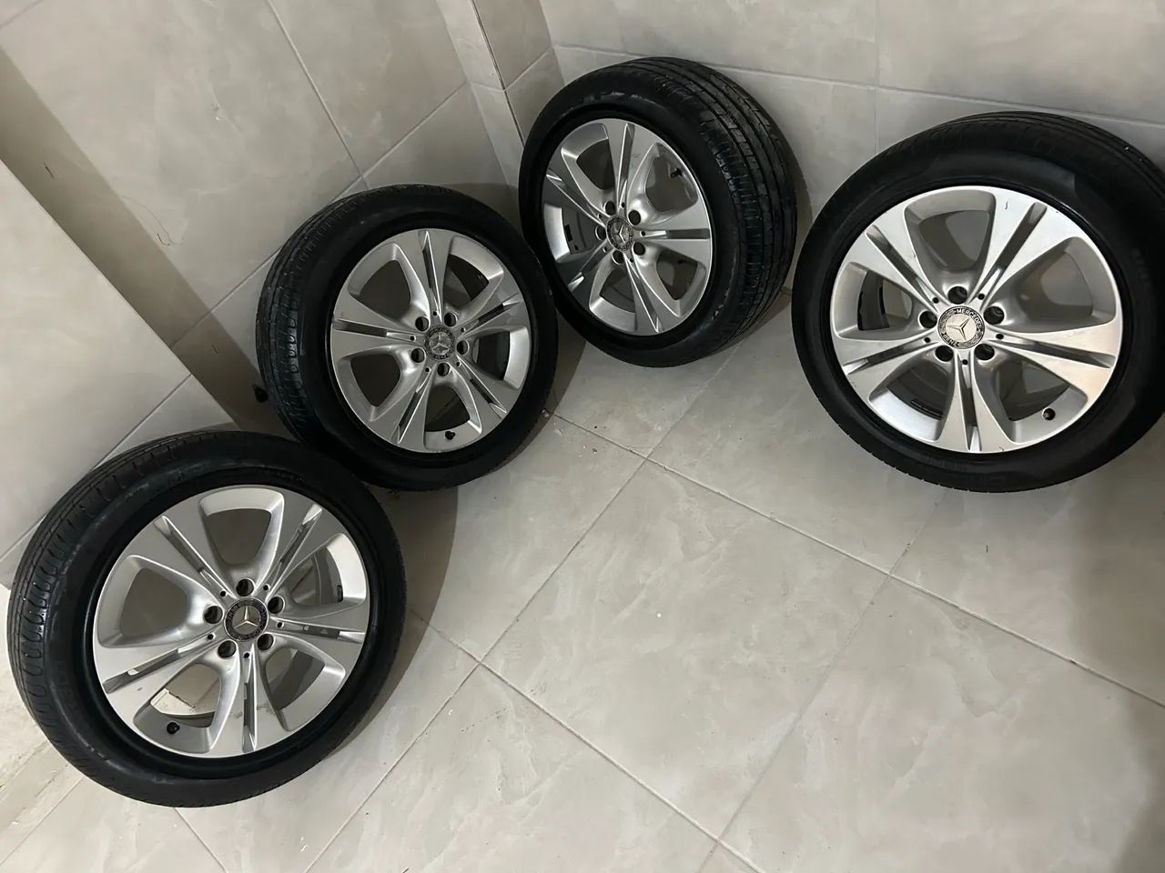 Jogo de rodas p Mercedes-Benz w205 - Peças para carros, vans e