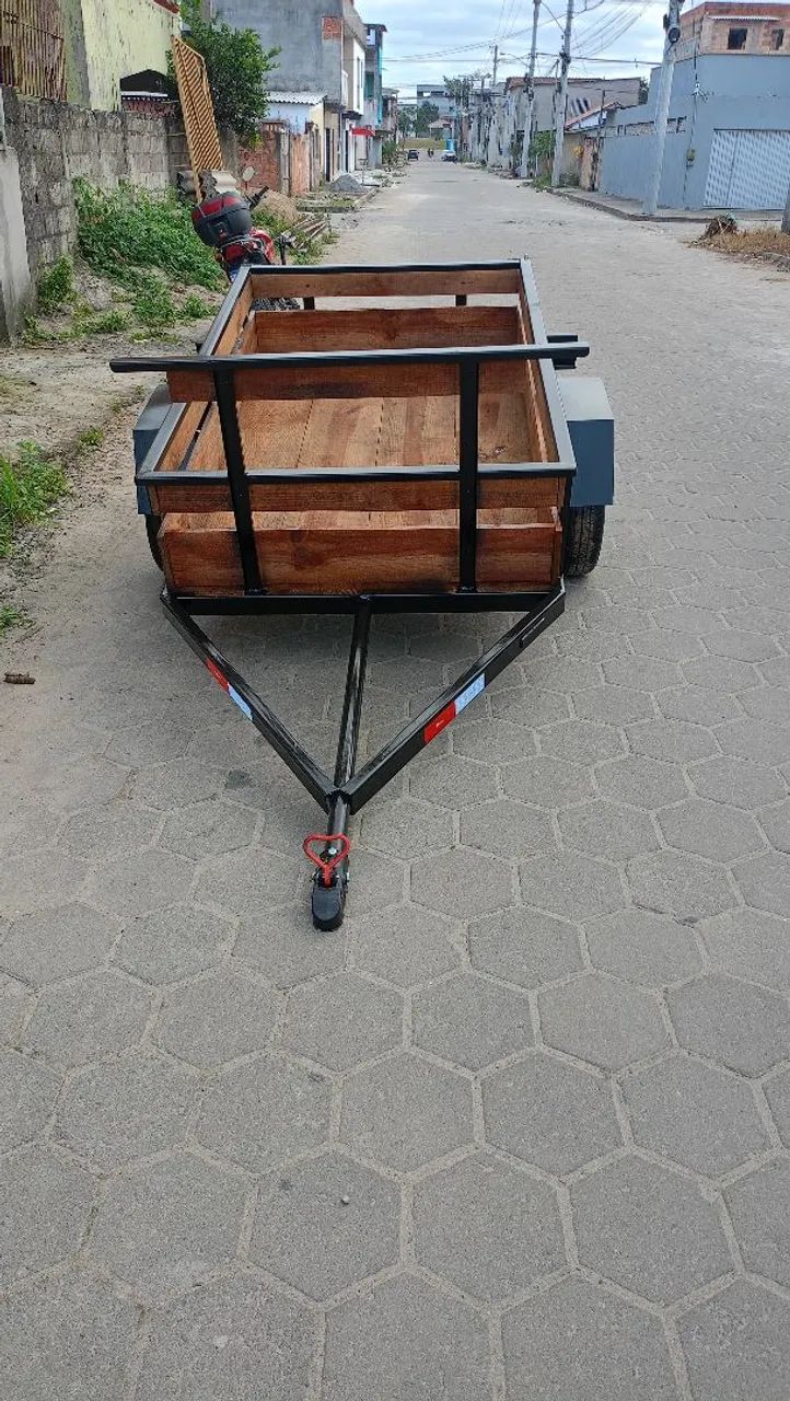 Vendo carretinha, fabricação própria. - Foto 2