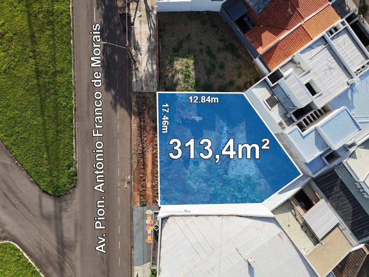 Terreno à venda em Maringá, Jardim Paris, com 313.4 m²