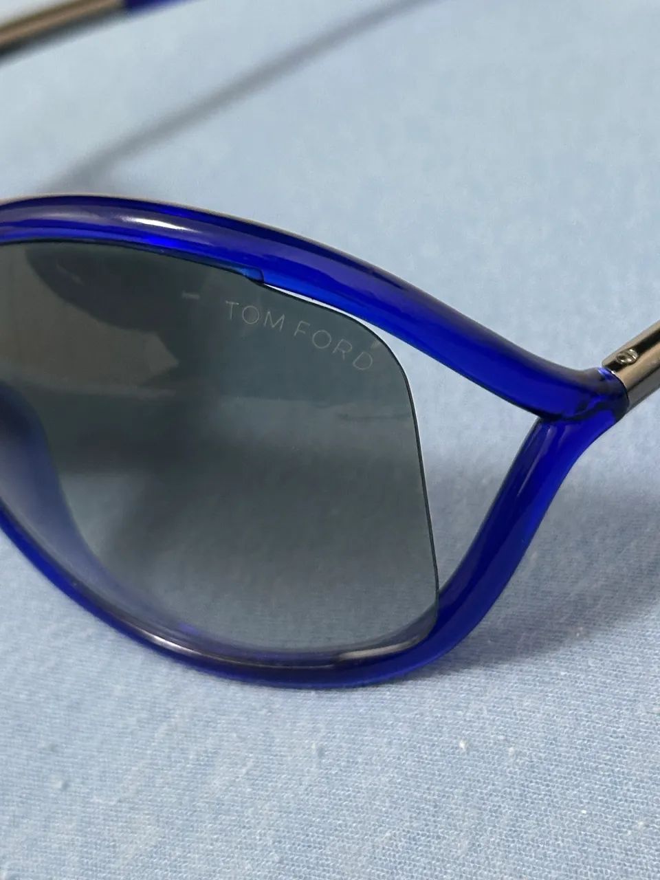 Óculos de sol Tom Ford azul (TF0009) - Foto 5