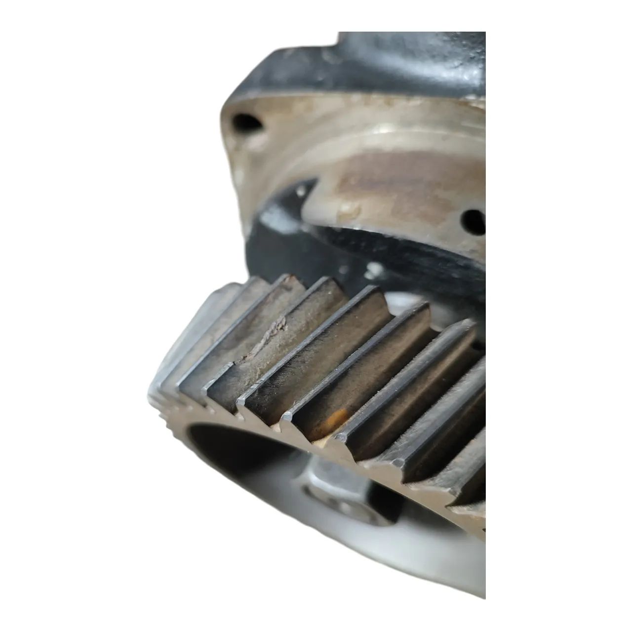 Compressor Ar Motor Mb Om 924 C/ Avaria Engrenagem  E1196 - Foto 8