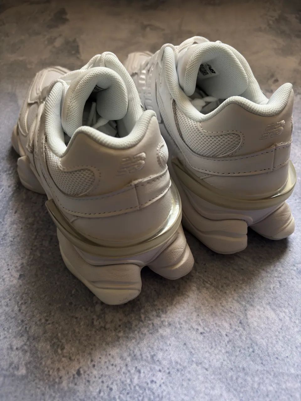 New Balance 9060 "Triple White" - 37 - Foto 5