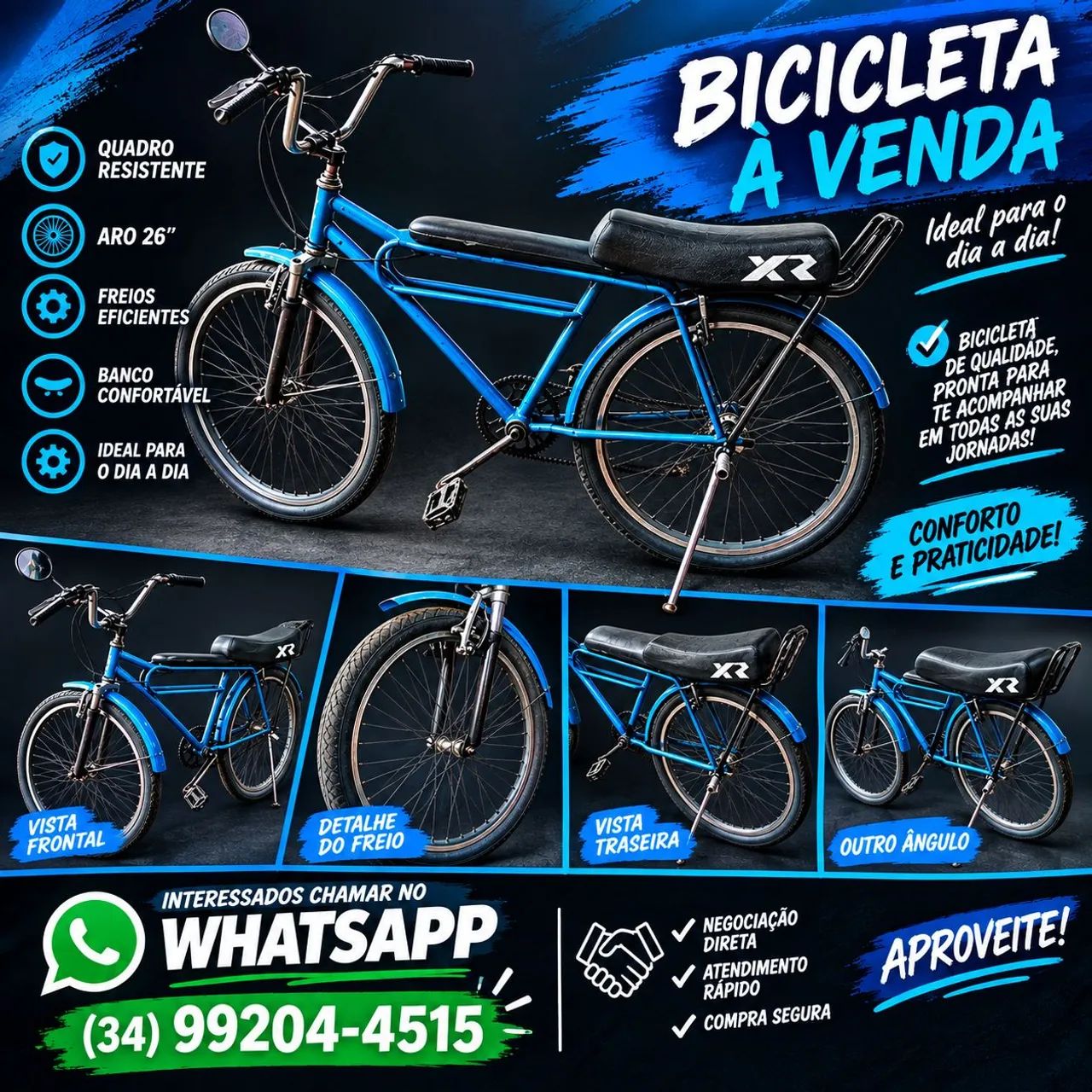Vendo duas bicicletas Monark 