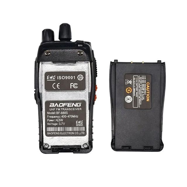 Rádio Comunicador Baofeng BF-888s 16 Canais Walkie Talkie Novo - Foto 2