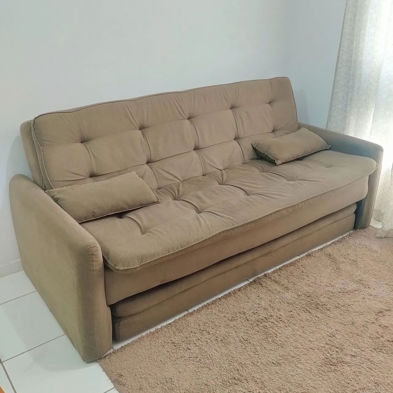 Sofá/cama + cama auxiliar  - Foto 2