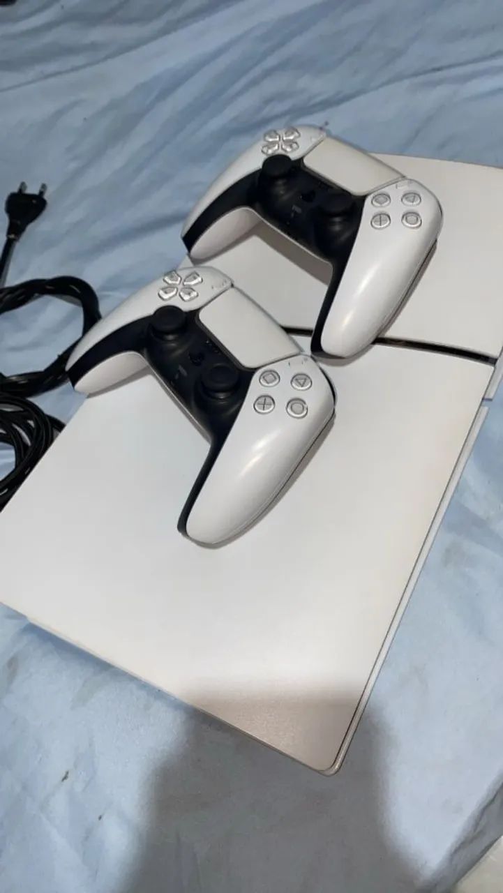Playstation 5 Slim Com Dois Controles - Foto 3