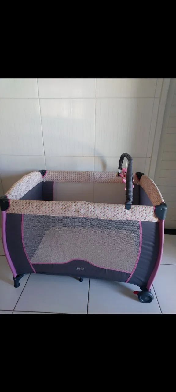 Berço cercadinho + colchão novinho