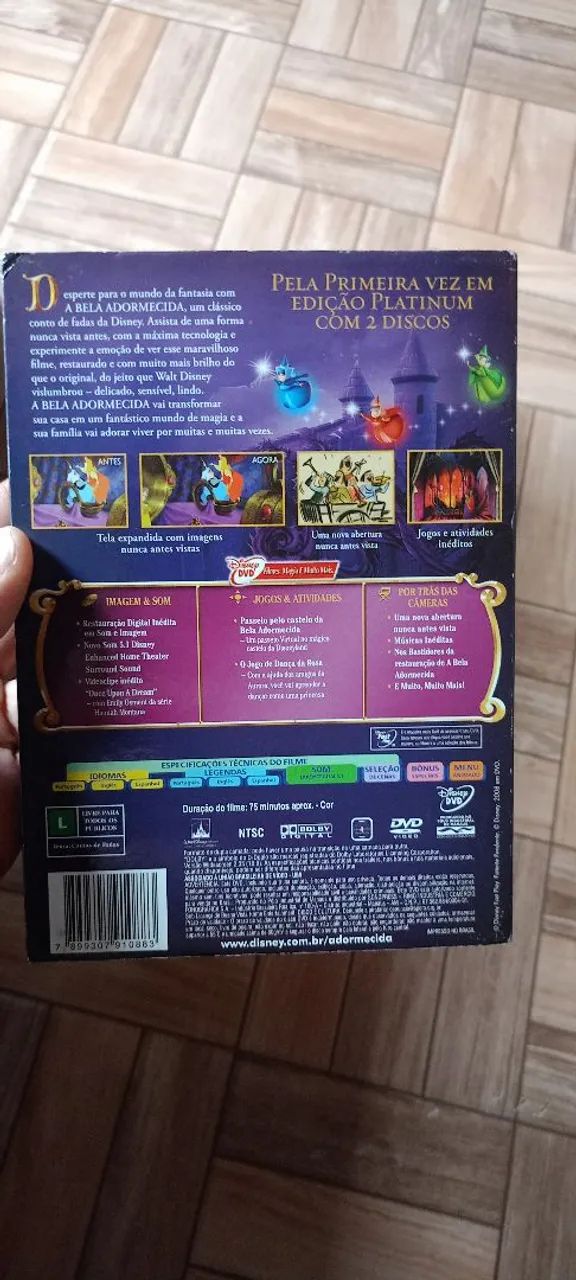 Dvd a bela adormecida original - Foto 2