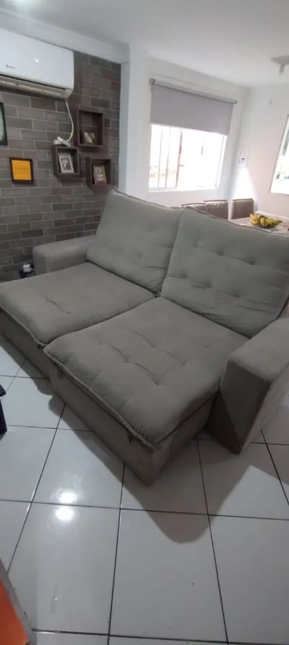 SOFÁ 4 LUGARES RETRÁTIL E RECLINÁVEL  - Foto 3