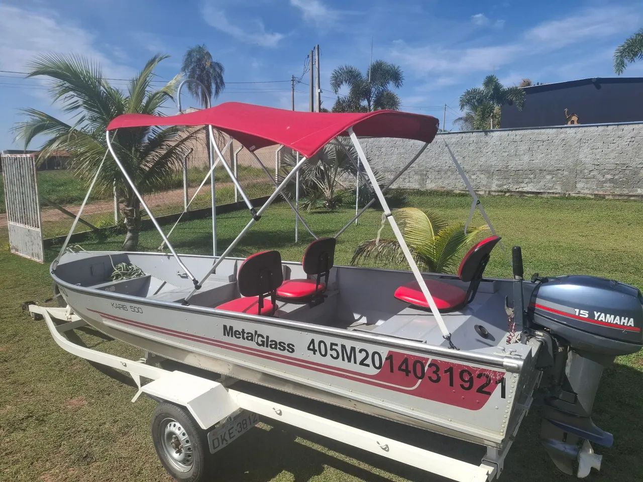 Barco metalglass karib 500