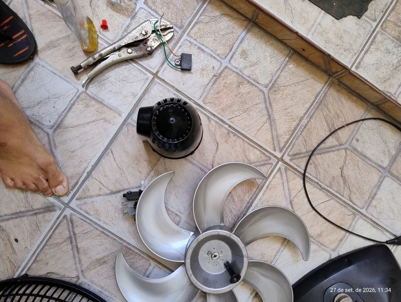 Carcaça ventilador Arno - Foto 2