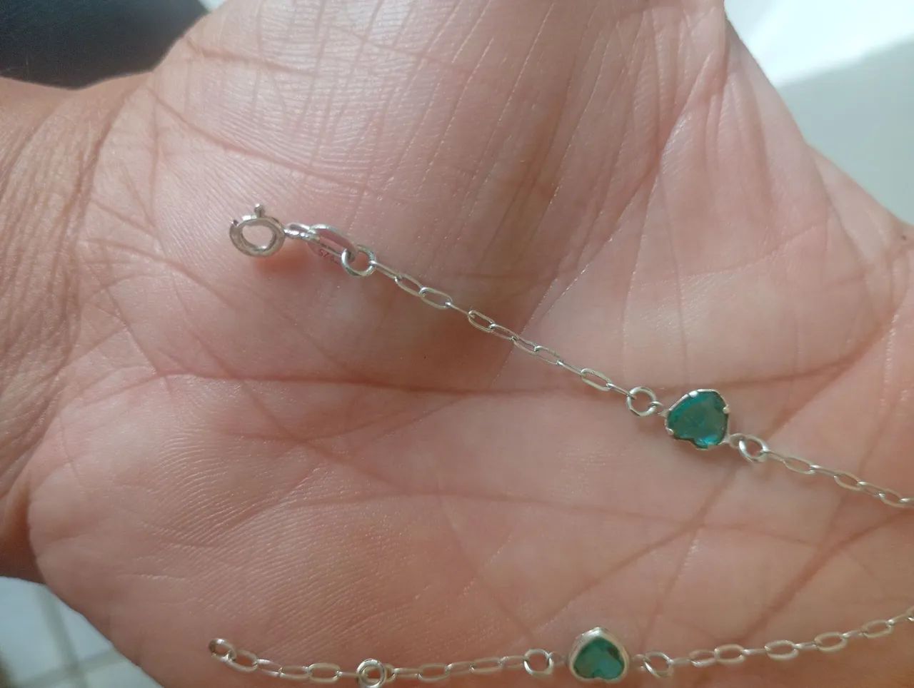 Pulseira de Prata infantil 50 - Foto 2