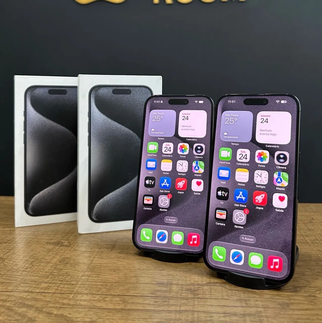 iPhone 15 pro 256 gb preto  - Foto 3