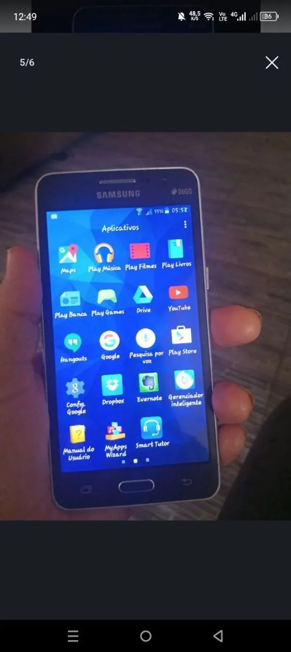 Samsung Gran duos com tv  150 pra hoje  - Foto 2