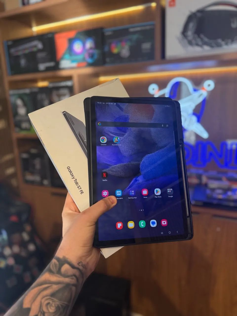 Samsung s7 FE TABLET COMPLETO 