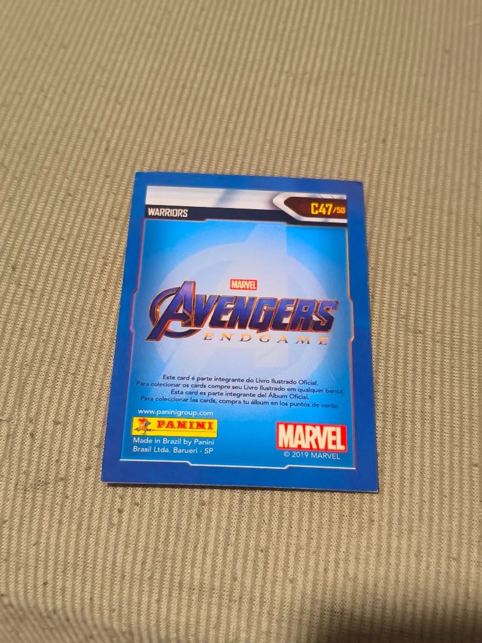 Card Thor Panini Avengers Endgame 2019 - Foto 3