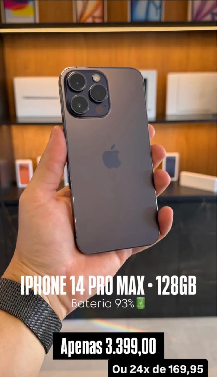 iPhone 14 pro Max - Celulares e Smartphones - Vilhena 1504348212 | OLX