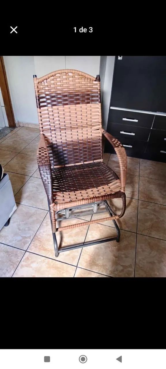 Poltrona balanço 4 molas  - Foto 2