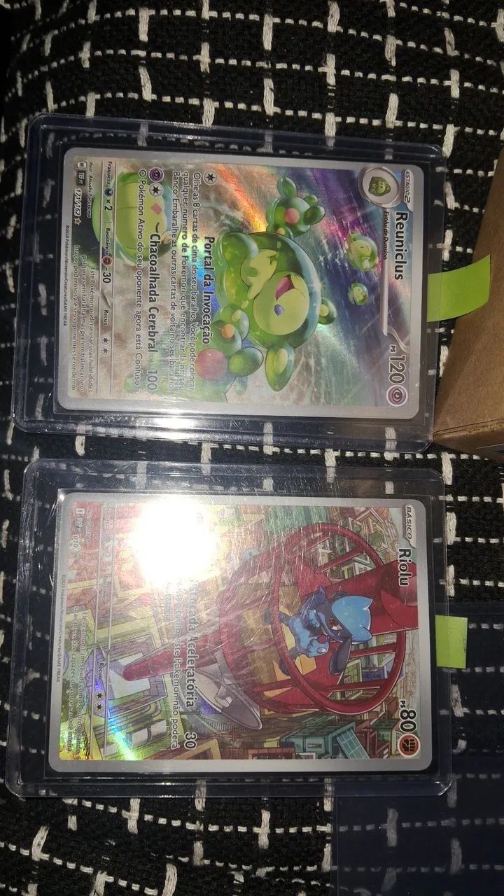 Riolu e reuniclus