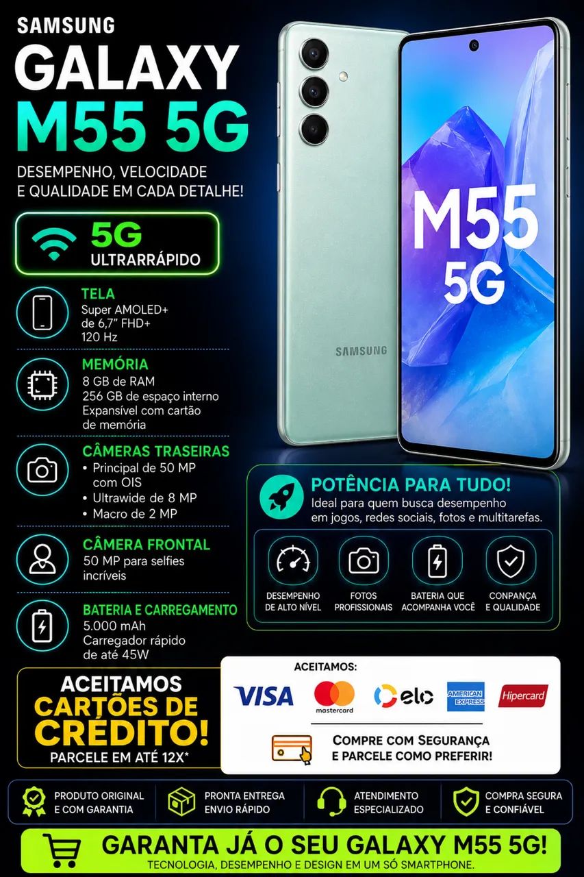 Celular Samsung M55 5G